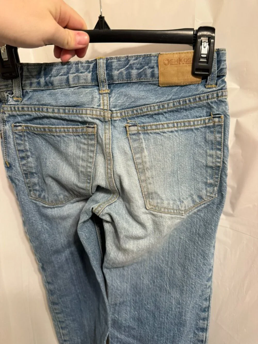 OshKosh Bgosh Boys Blue Jeans Size 10 Distressed